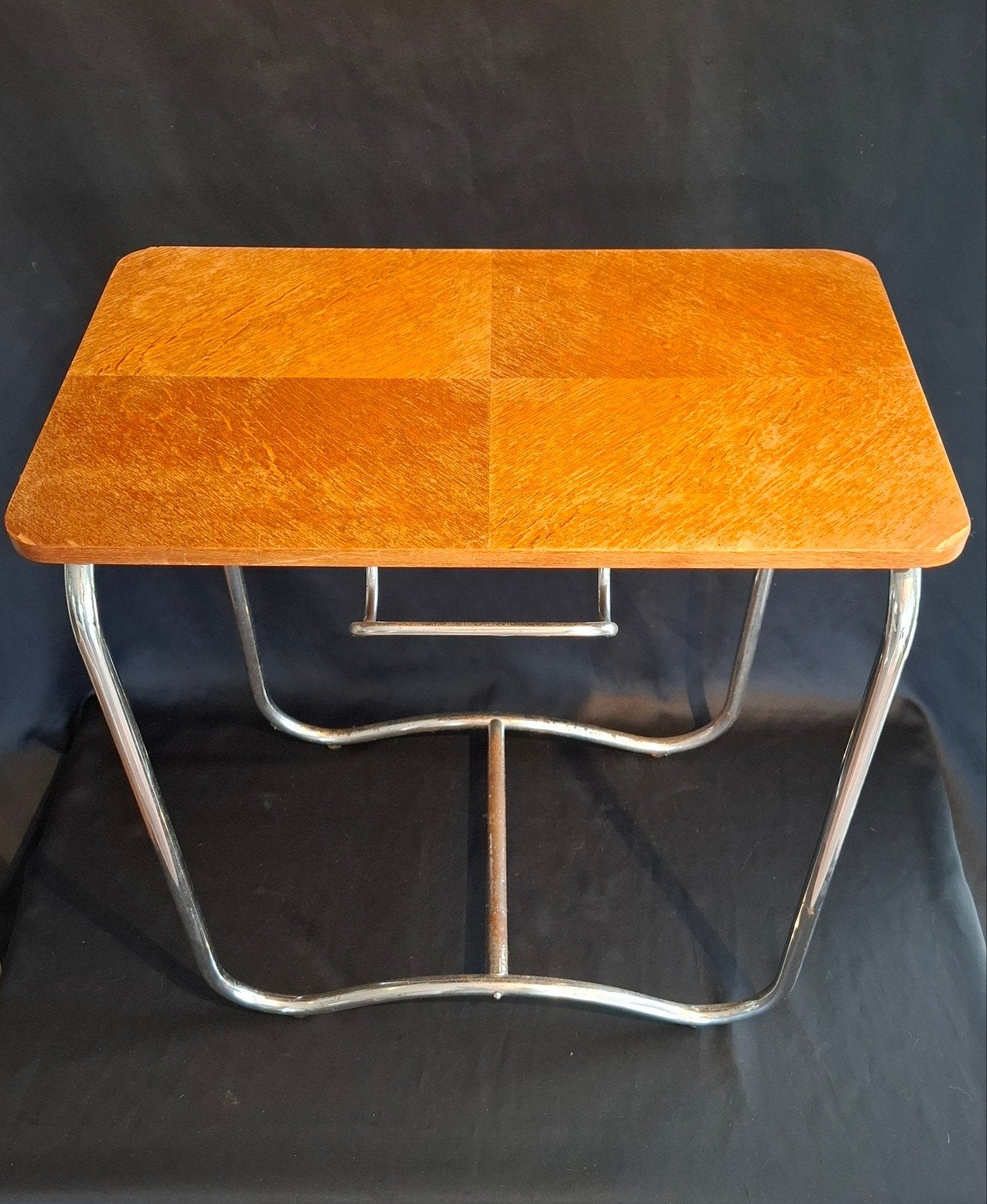 Vintage Art Deco "Bauhaus" Bijzettafeltje, Ophalen