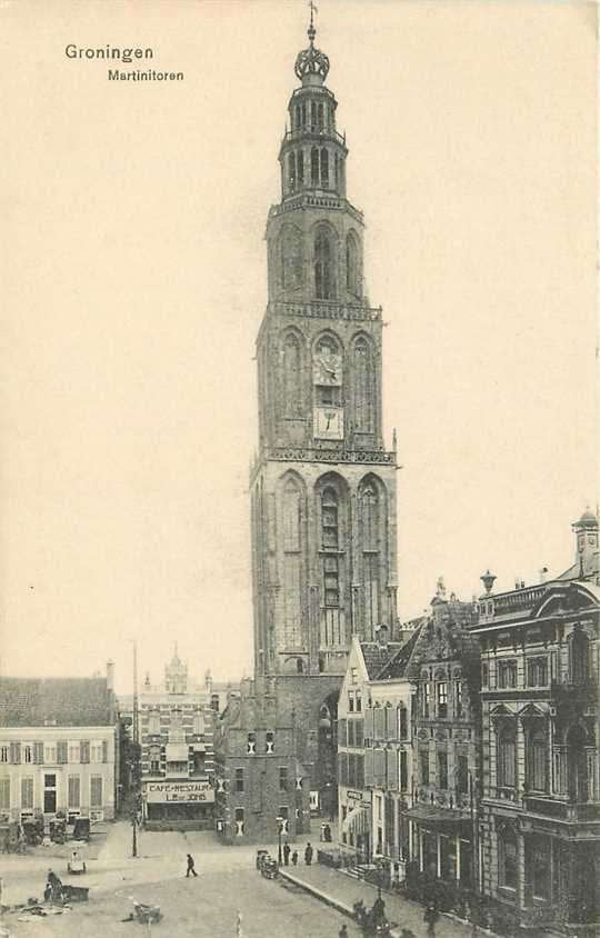 300-014-033 Groningen Martinitoren, Verzenden, Voor 1920, Groningen