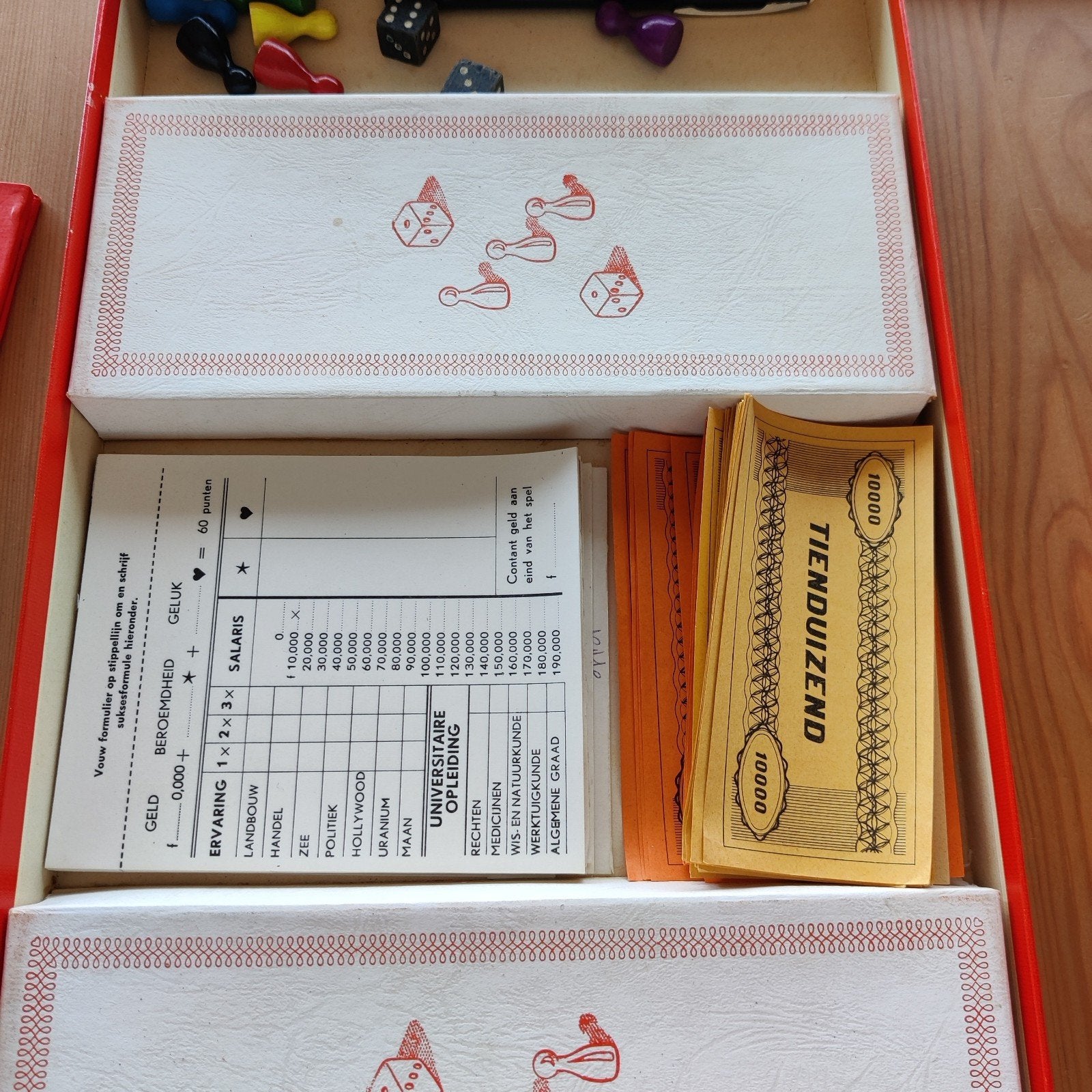 Carrière Bordspel - Klassiek Gezinsspel, Drie of vier spelers, Ophalen of Verzenden, Gebruikt, Clipper