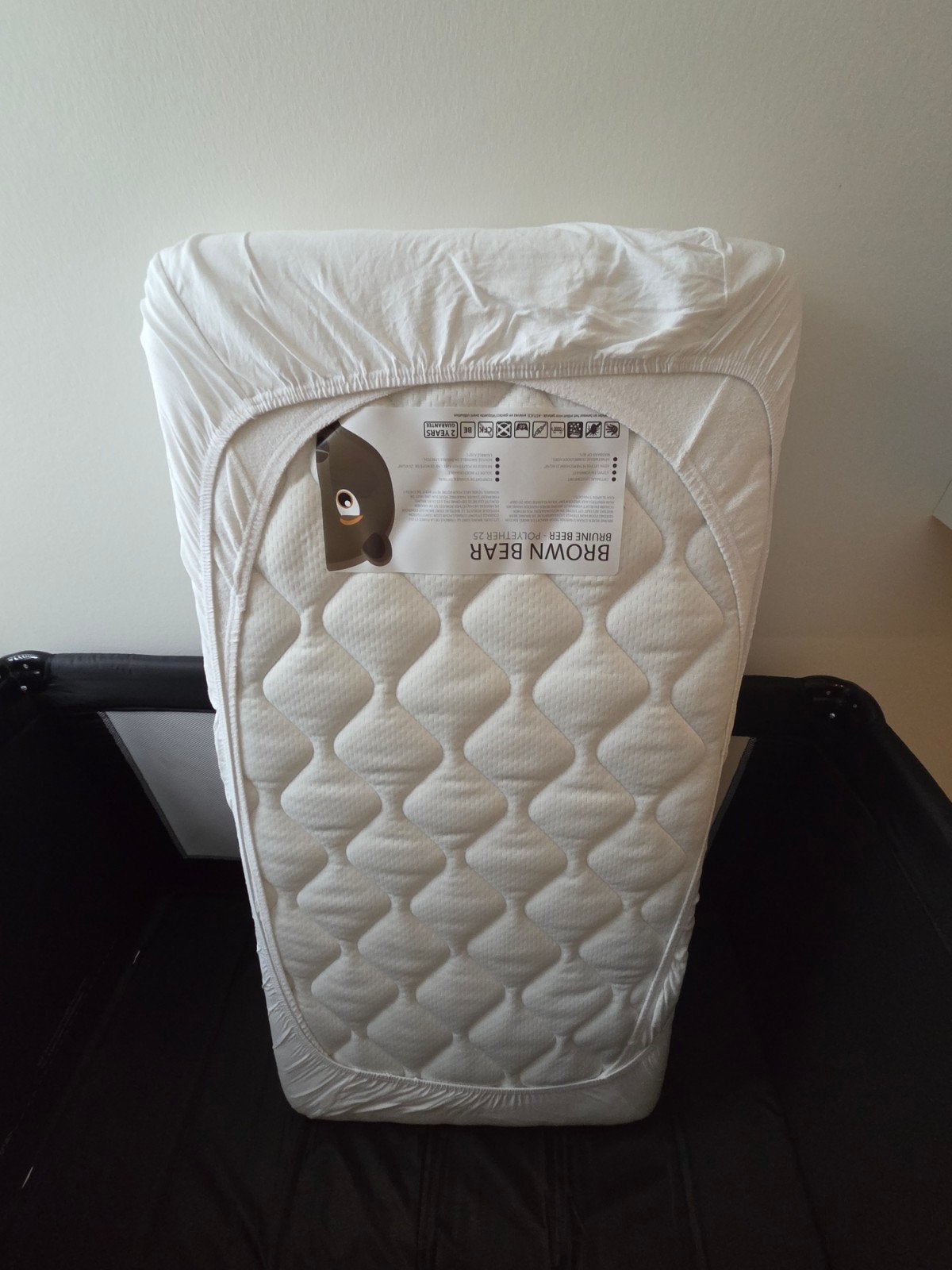 Matras 60x120 - Zo goed als nieuw logeerbed, Ophalen, 190 cm of minder, Zo goed als nieuw, Eenpersoons