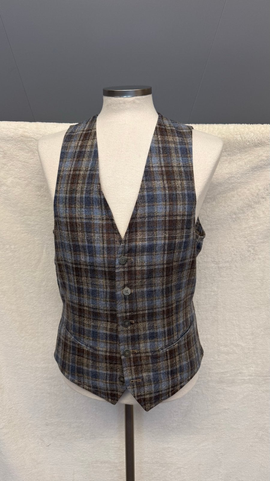 Nieuw Digel Vintage Gilet Maat 48 - Linnen/Wol, Ophalen of Verzenden, Nieuw, Digel