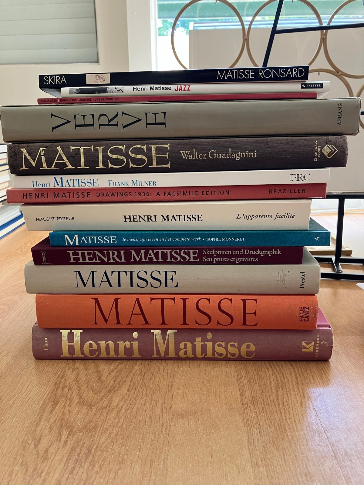 Verzameling boeken Henri Matisse, Ophalen, Gelezen, Schilder- en Tekenkunst