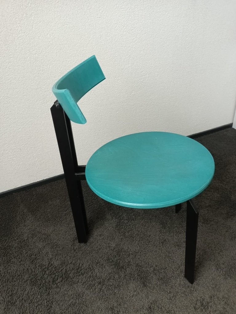 Harvink stoelen, Ophalen, Gebruikt, Twee, Blauw