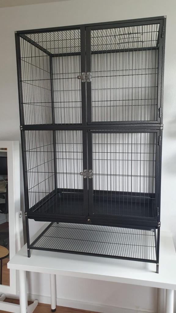 Keddoc home studio knaagdierenkooi, Dieren en Toebehoren, Ophalen, Kooi, Zo goed als nieuw, 90 cm of meer