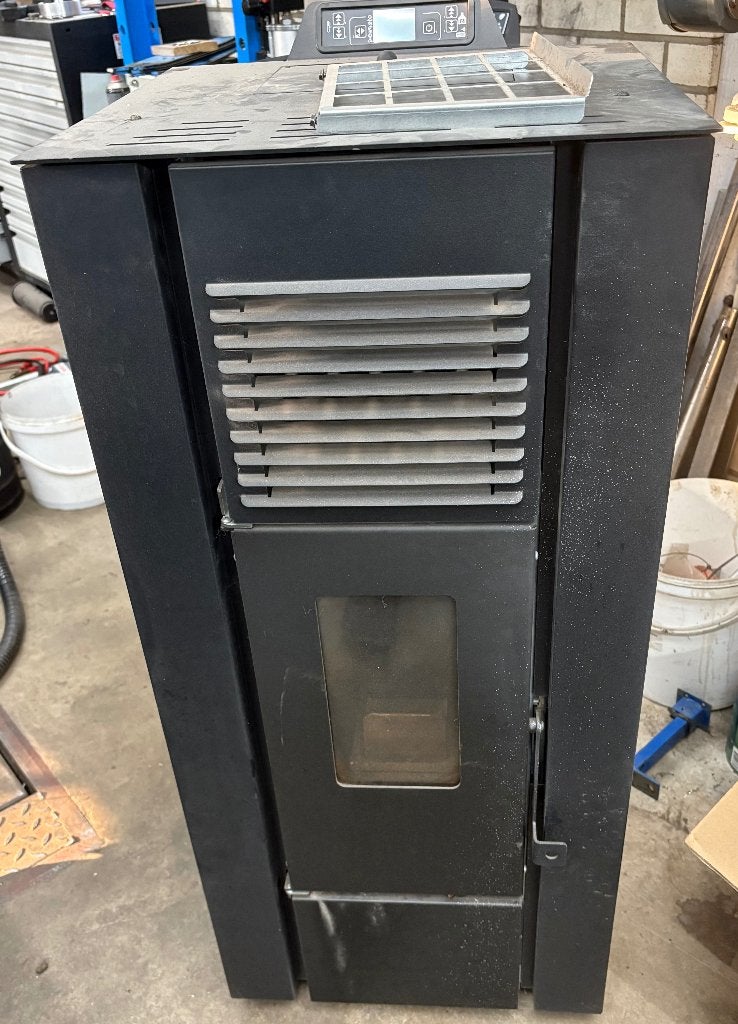 Pelletkachel 13 KW, Huis en Inrichting, Kachels, Ophalen, Zo goed als nieuw, Overige brandstoffen, Pelletkachel