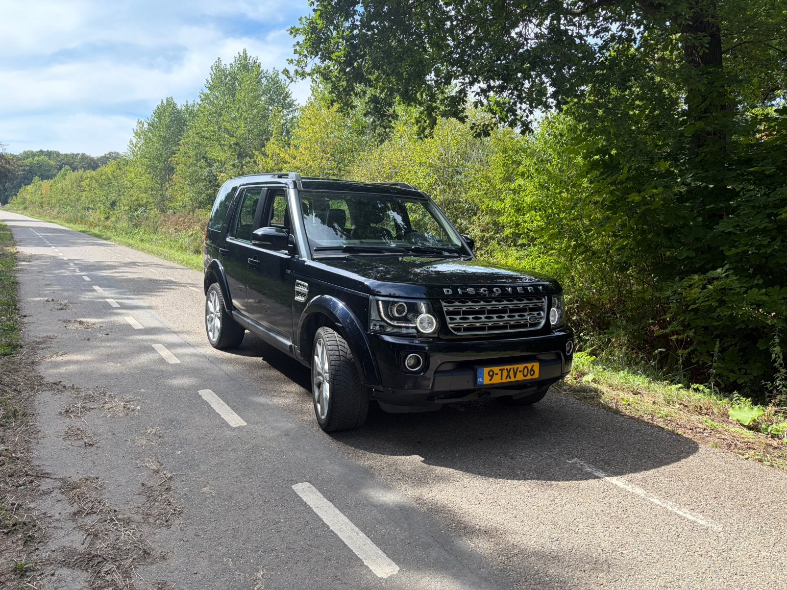 Prachtige Land Rover Discovery 3.0 TD V6 AUT 2014 Zwart, Auto's, Land Rover, Euro 5, Zwart, 2993 cc, 7 stoelen