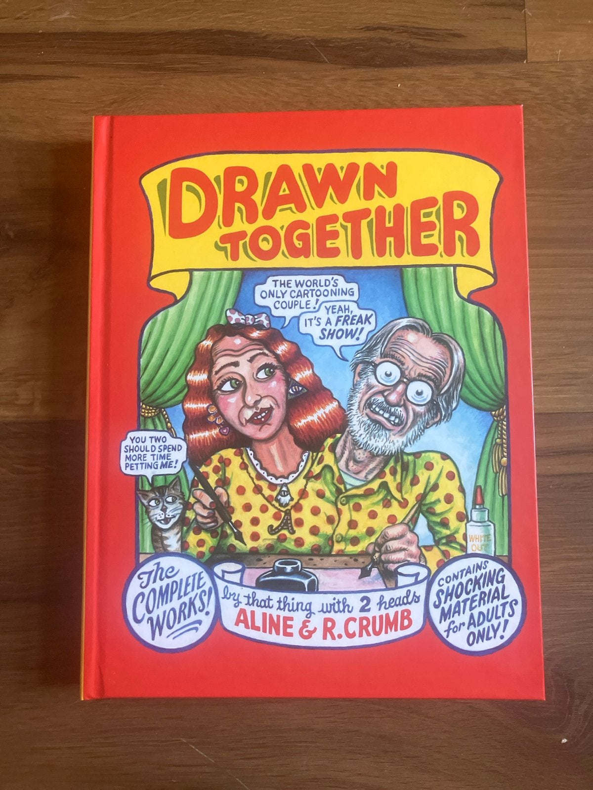 Drawn Together: The Complete Works van Aline & R. Crumb, Boeken, Stripboeken, Zo goed als nieuw, Eén stripboek, Ophalen of Verzenden