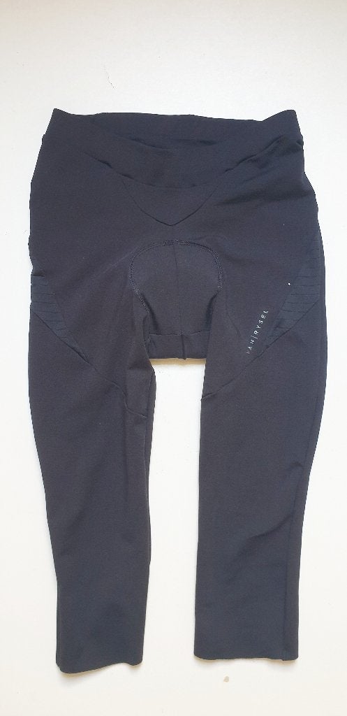 fietsbroek 3/4 zwart maat s zgan, Fietsen en Brommers, Fietsaccessoires | Fietskleding, S, Ophalen of Verzenden, Zo goed als nieuw