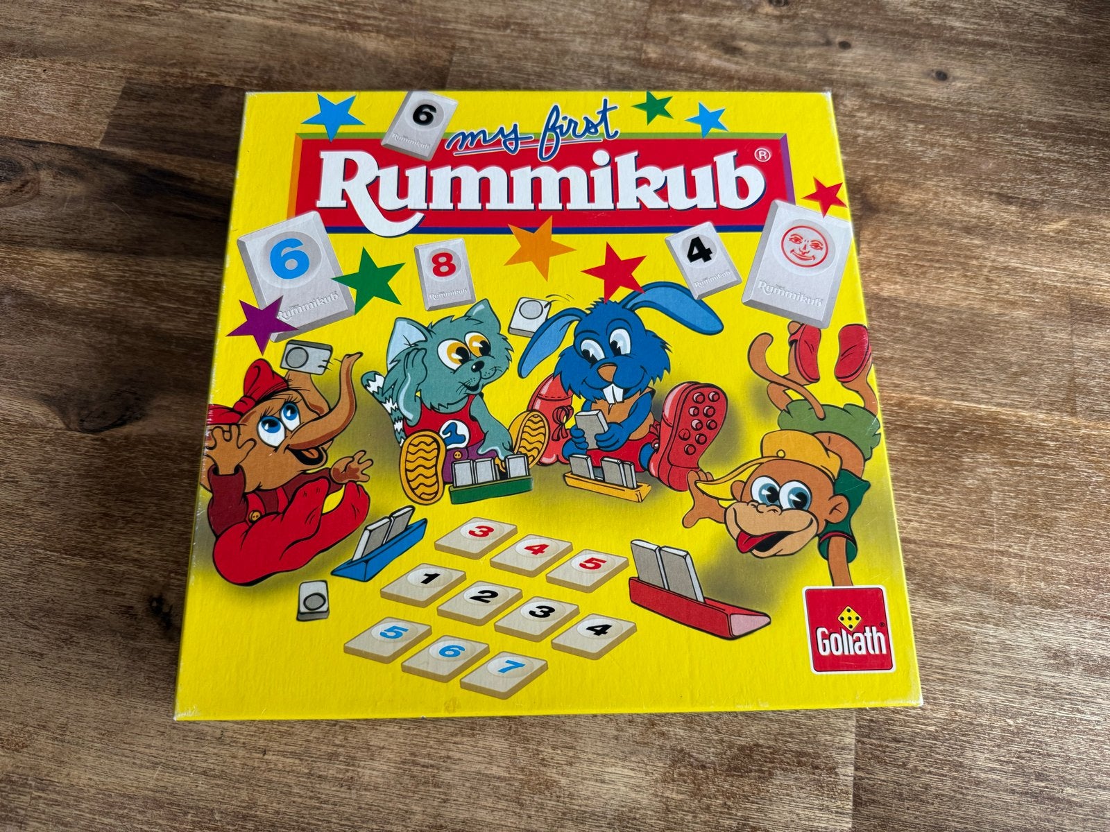 My First Rummikub, Drie of vier spelers, Ophalen of Verzenden, Zo goed als nieuw