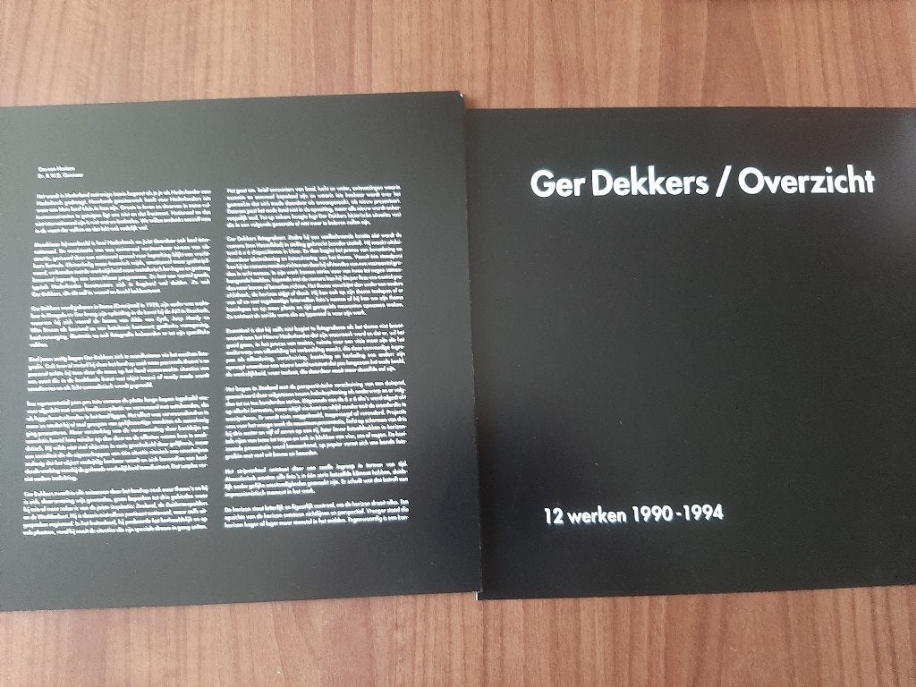 Foto-houder met 12 uitwisselbare foto-series Ger Dekkers, Verzenden, Foto, Fotografie