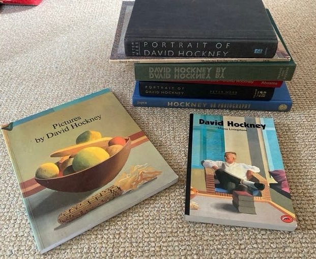 8 David Hockney boeken - kunst (ook los te koop), Boeken, Ophalen of Verzenden, Gelezen, Fotografie algemeen