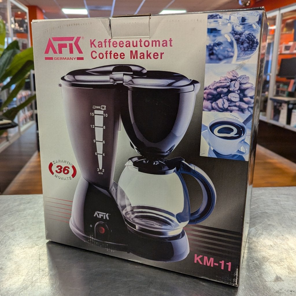 AFK Germany KM-11 Koffiezetapparaat | Nieuw in doos, Flex Ltd., Nieuw, https://flex.com/contact-us, Nobelstraat 10, 5807 GA Oostrum LB, Limburg, Nederland