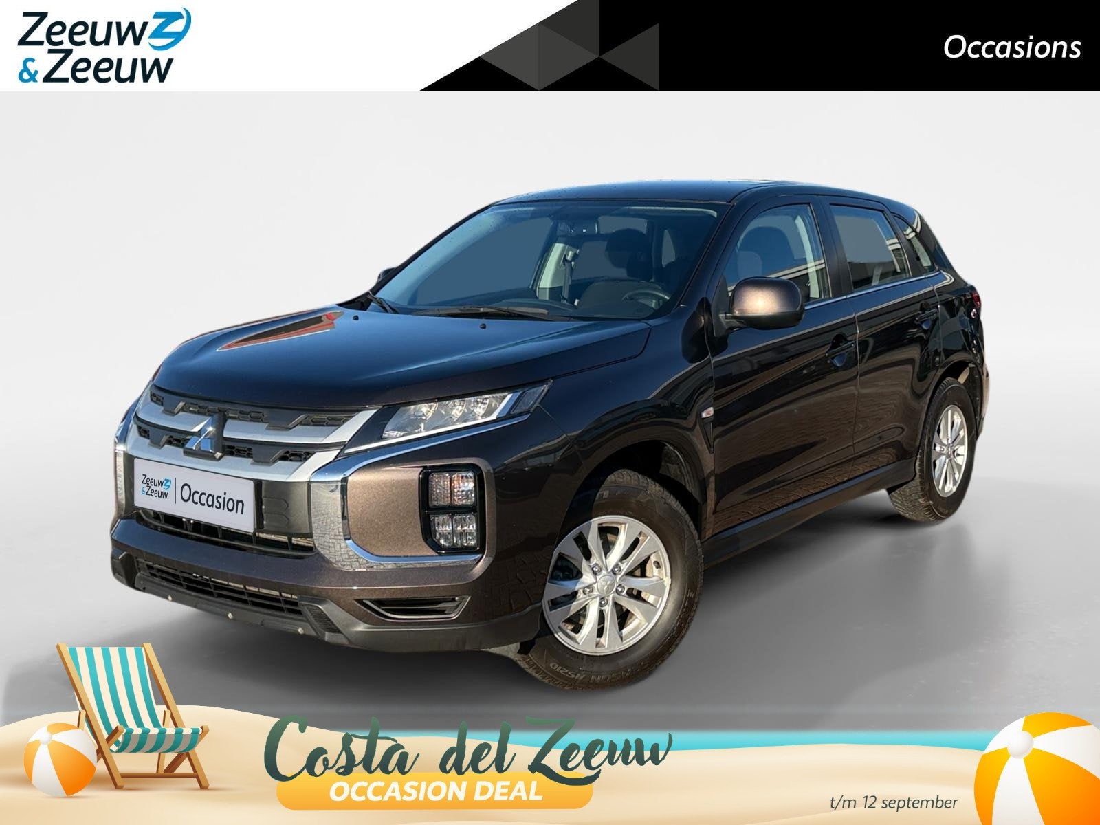 Mitsubishi ASX 2.0 Intense *Automaat*Navi+Camera*Climate*Par, Auto's, 1998 cc, 730 kg, Gebruikt, 4 cilinders