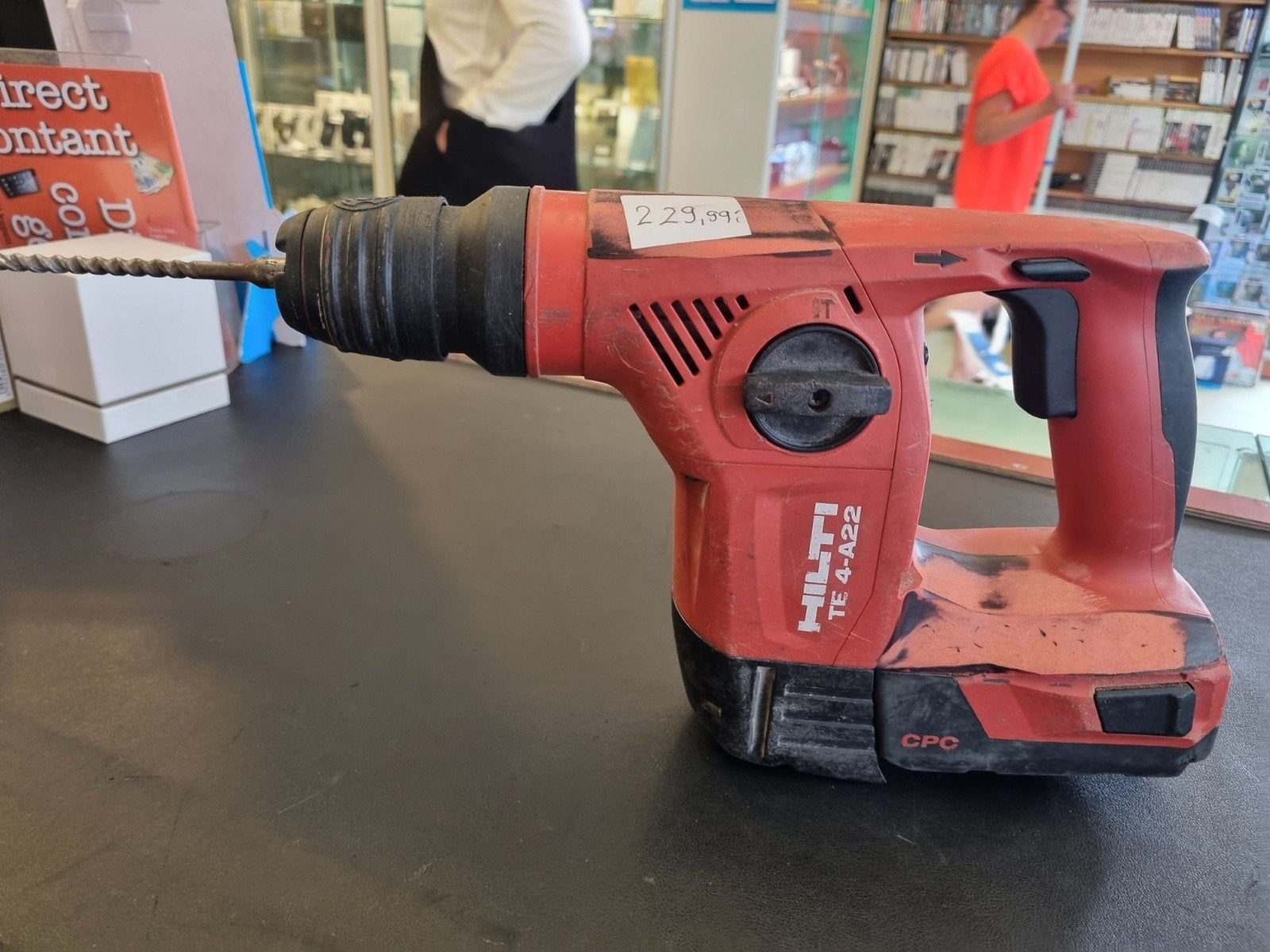 Hilti TE 4-A22 Accu Boorhamer - Krachtig en Draadloos, Ophalen, Contact@hilti.com, Boor- en/of Breekhamer, Hilti