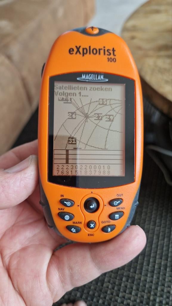 Magellan eXplorist 100 GPS, Ophalen of Verzenden, Gebruikt