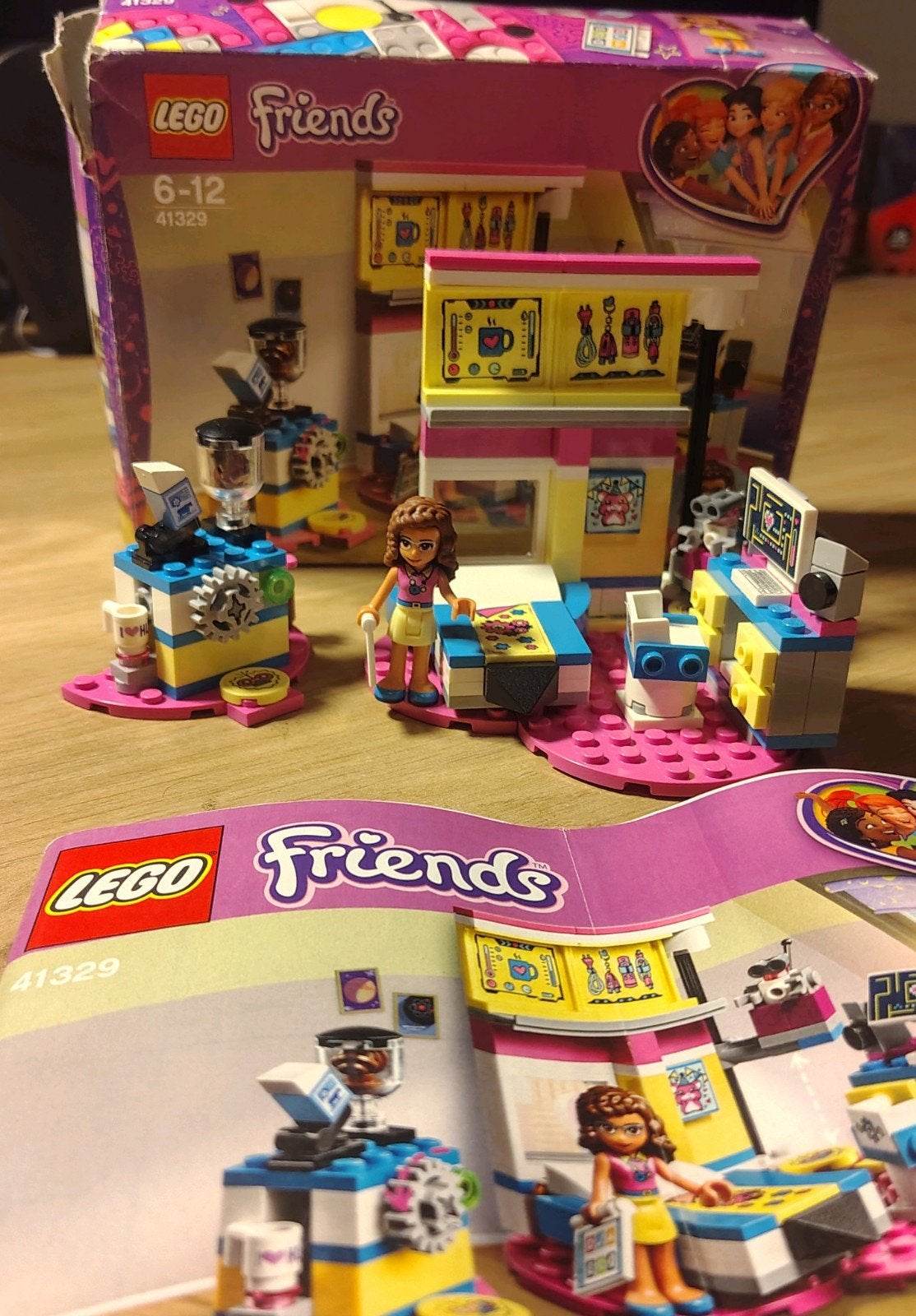LEGO Friends 41329 Olivia's Deluxe Bedroom, Ophalen of Verzenden, Zo goed als nieuw