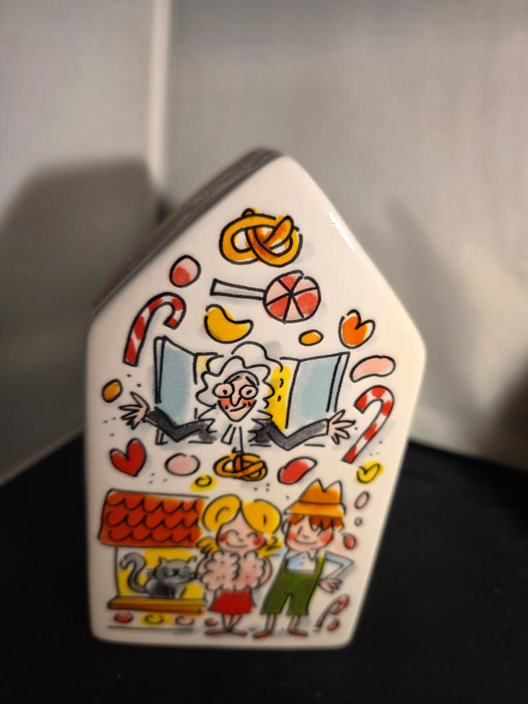 Blond Amsterdam Efteling spaarpot huisje sprookjes Pinokkio, Ophalen of Verzenden, Overige typen
