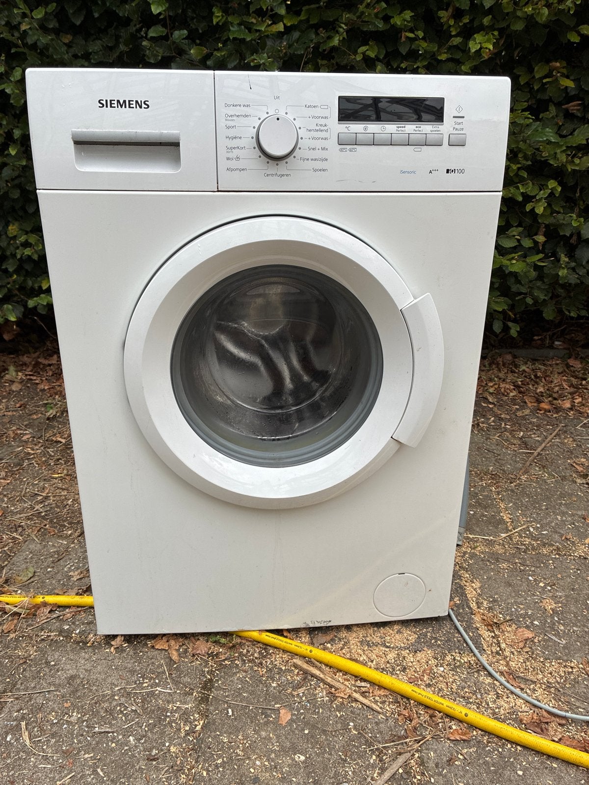 Siemens iQ100 Wasmachine - Goede staat, Gebruikt, Ophalen of Verzenden, Voorlader, Kort programma