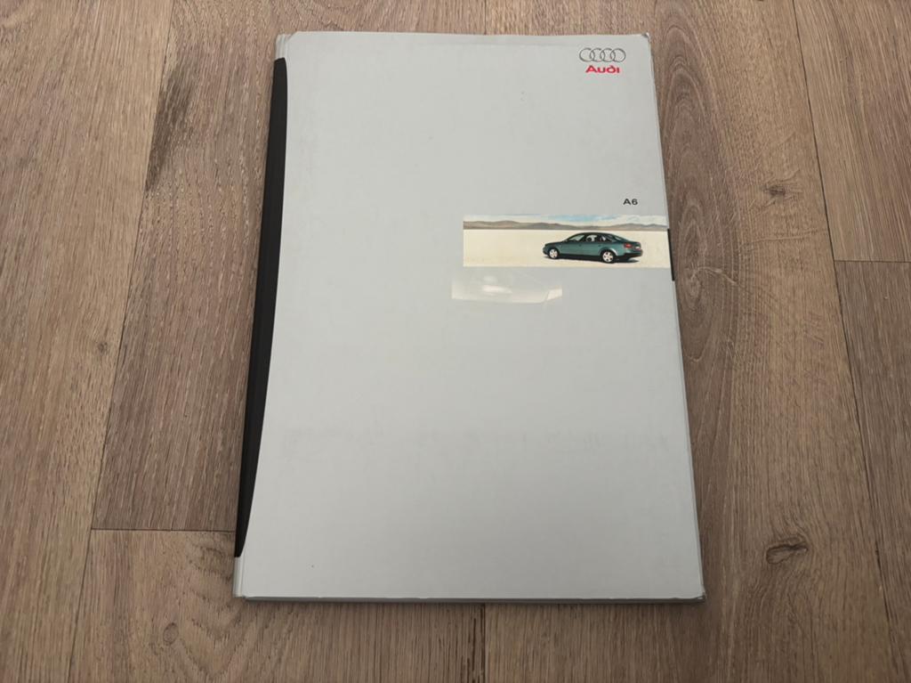 Folder Audi A6 1997, Ophalen of Verzenden, Zo goed als nieuw