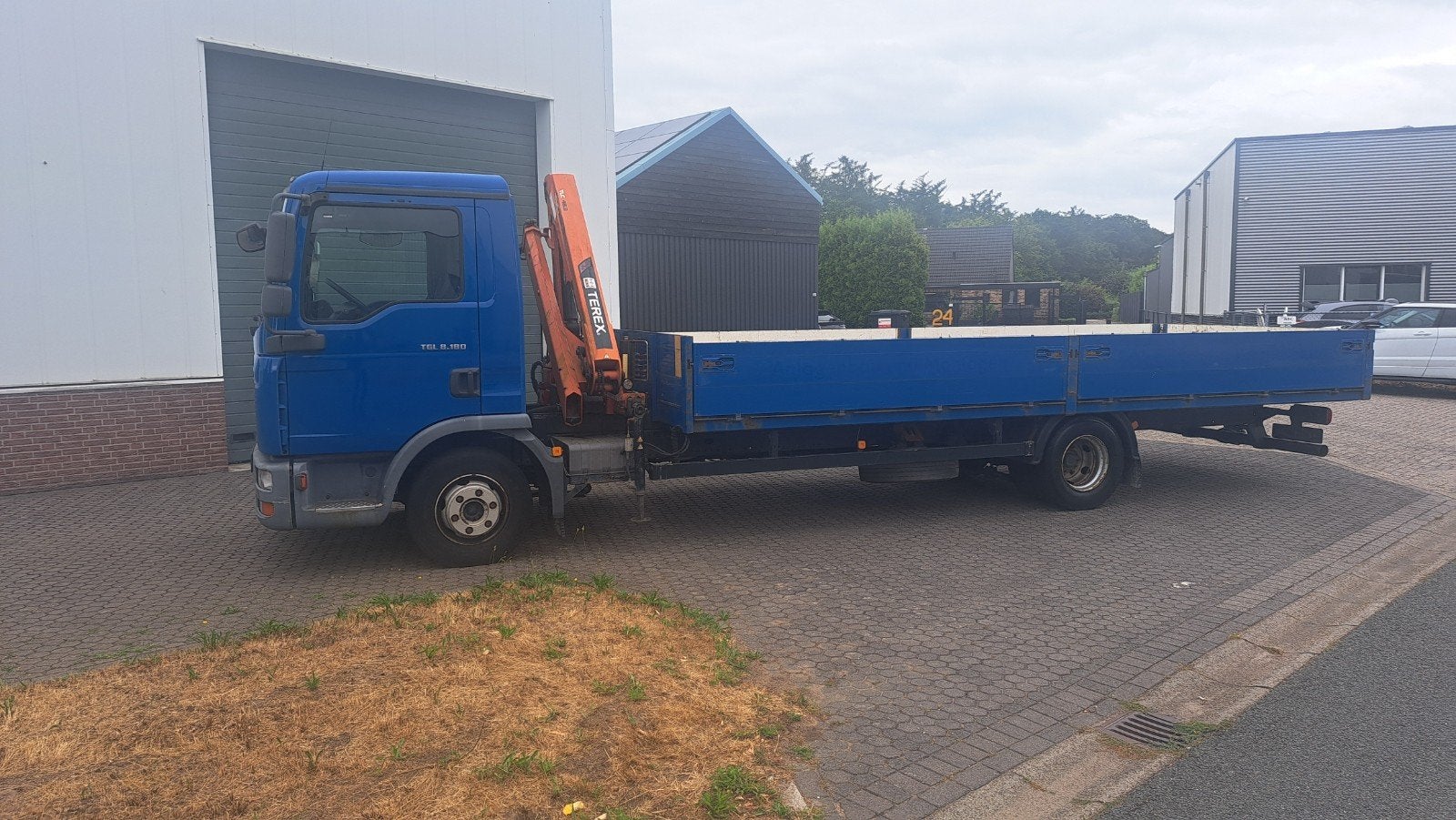 MAN TGL 8-180 Terex 48-2 kraan BJ 2008, Auto's, Vrachtwagens, MAN, Particulier, Euro 4, Te koop