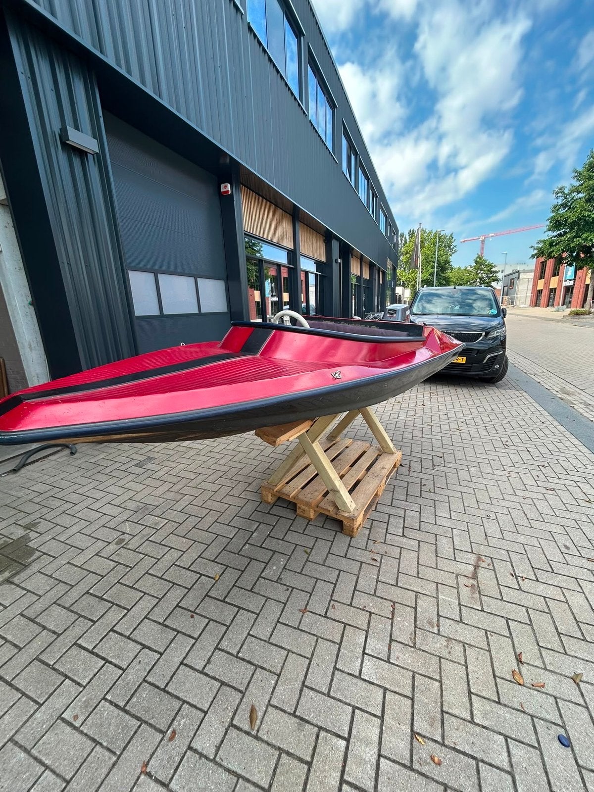 Seafire met Yamaha 8 pk buitenboordmotor, Watersport en Boten, Motorboten en Motorjachten, Overige merken, Gebruikt, Buitenboordmotor