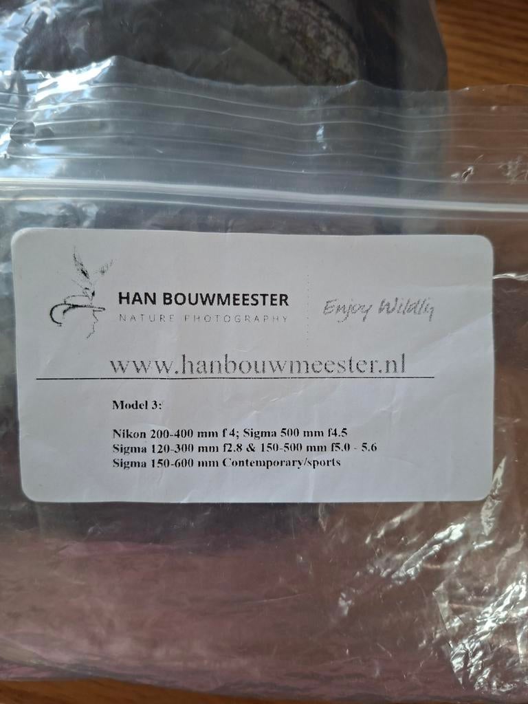 Regenhoes lens fotocamera - Han Bouwmeester Model 3, Ophalen of Verzenden, Zo goed als nieuw