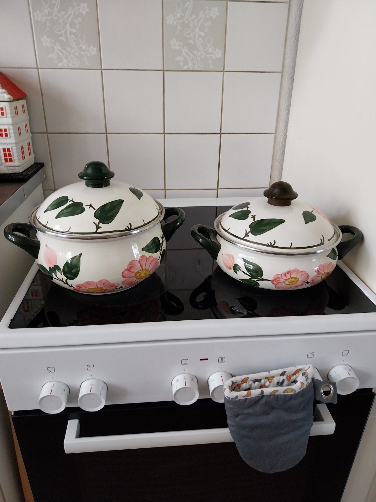 Villeroy & Boch Wild Rose Pannen - Set van 2, Huis en Inrichting, Ophalen of Verzenden, Gebruikt, Overige materialen, Pannenset