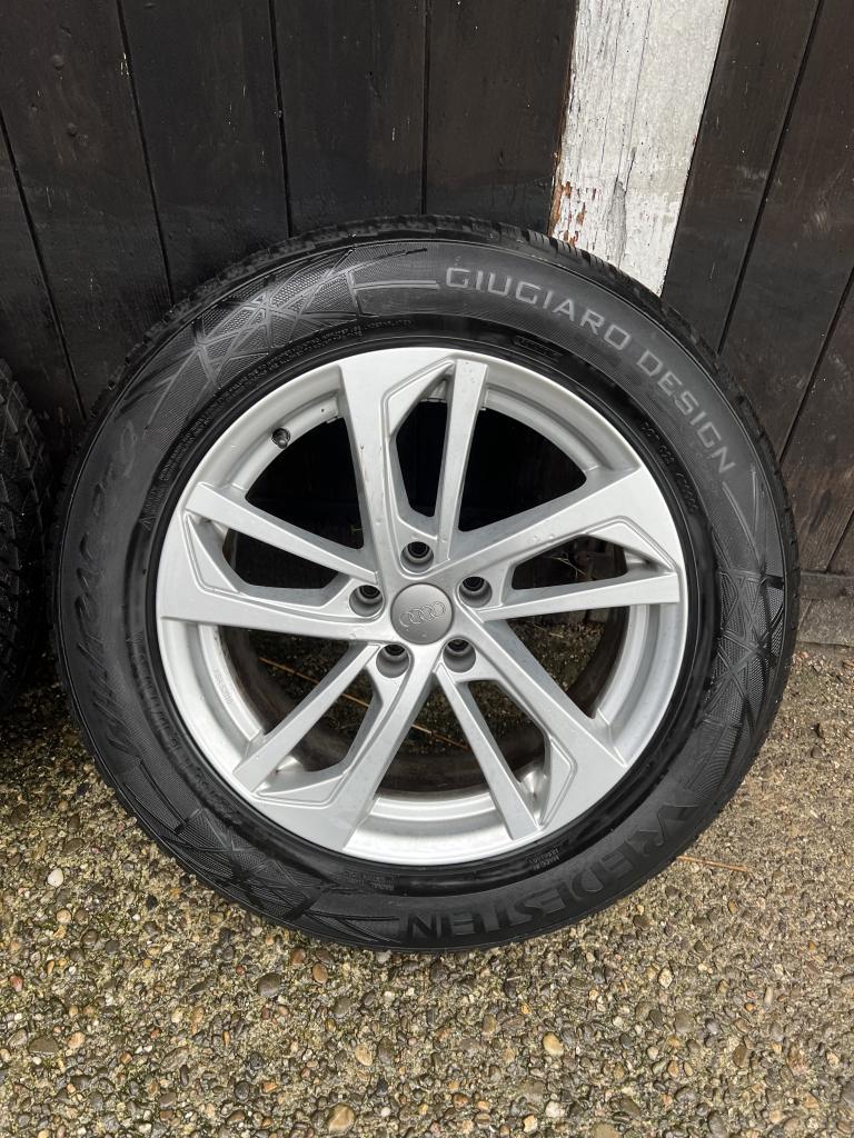 Audi Q5 Q7 Mercedes GL ML Volkswagen Touareg velg 18" 5x112, Auto-onderdelen, Niet ingevuld, 18 inch, Gebruikt, Banden en Velgen