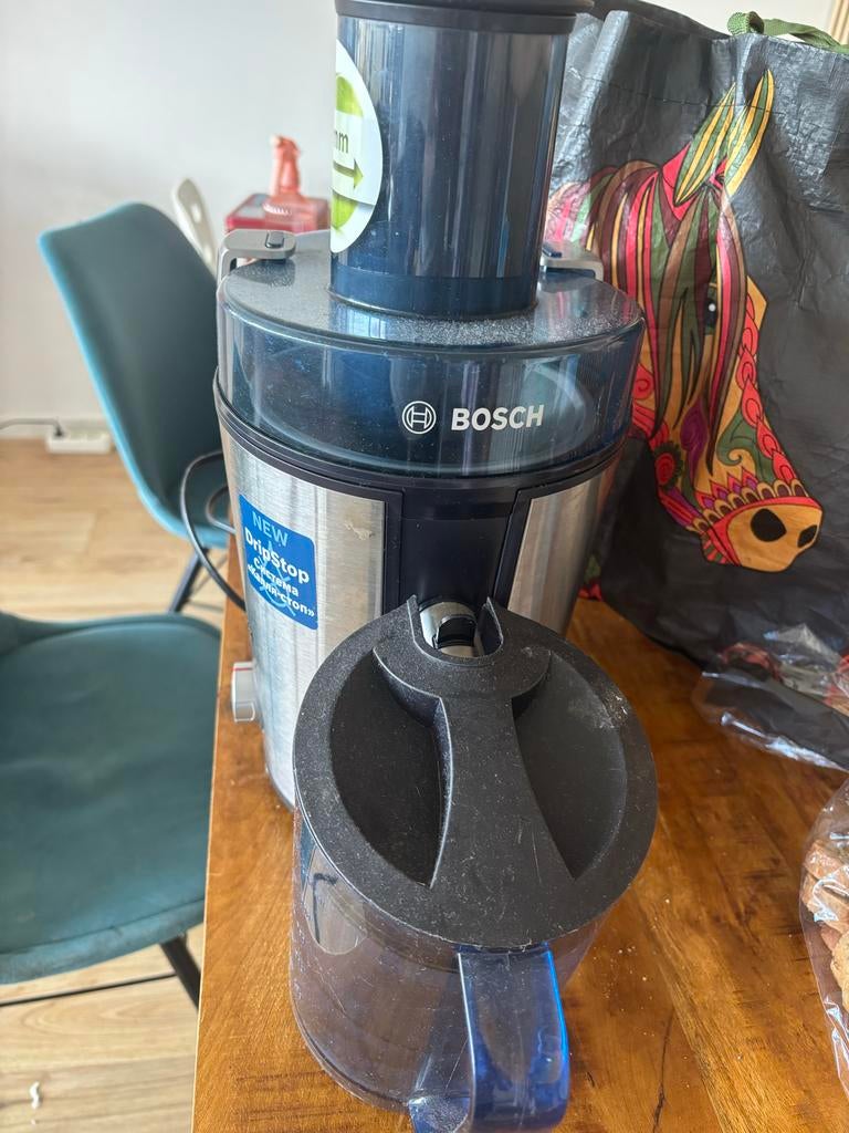 Bosch Sapcentrifuge - Krachtig en Efficiënt, Ophalen of Verzenden, Gebruikt, Elektrisch, Sapcentrifuge