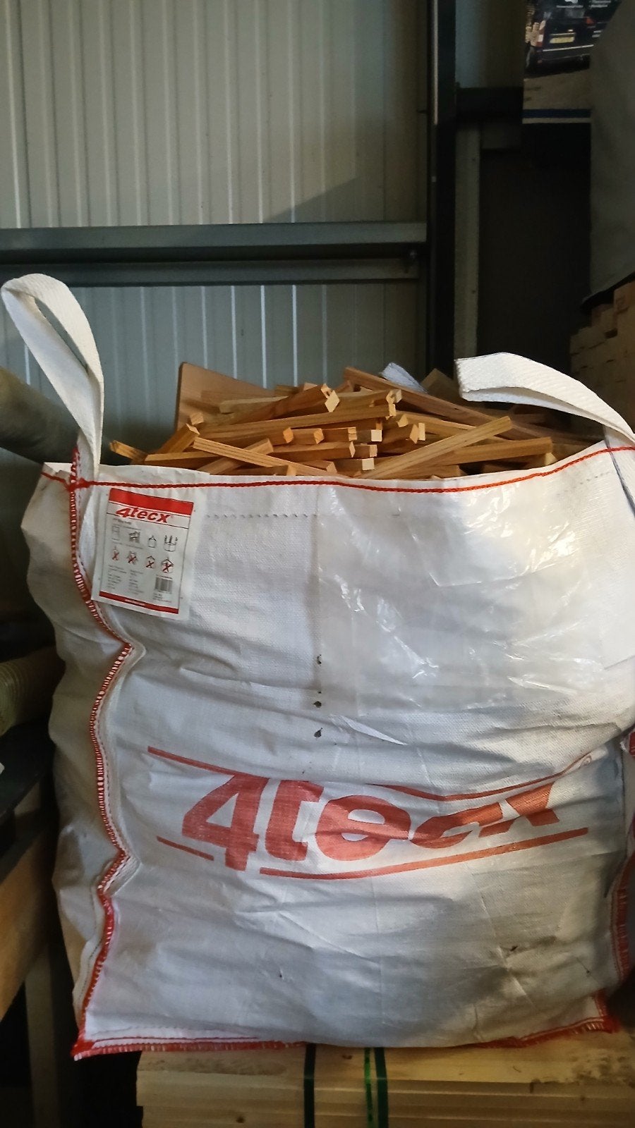Big bags kachelhout brandhout haardhout, Minder dan 3 m³, Ophalen
