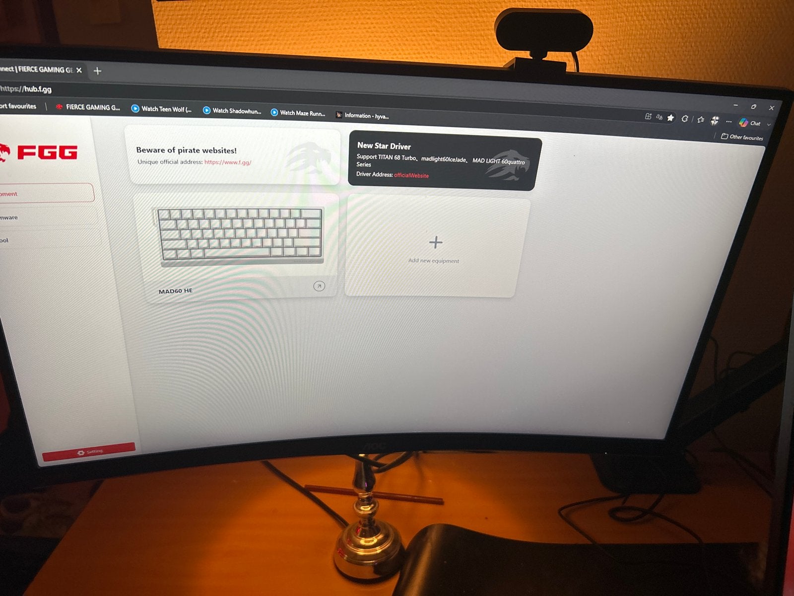 AOC 27 inch Curved Gaming Monitor, HDMI, Curved, VA, Nieuw