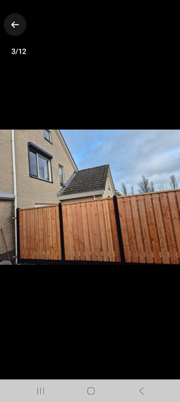 zomeraanbiedingen, Tuin en Terras, Schuttingen, Ophalen of Verzenden, Hout, Minder dan 3 meter, 1 tot 2 meter