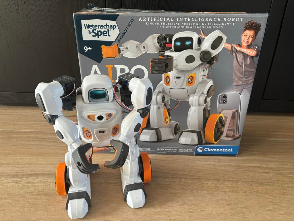clementoni AIRO AI Robot, Kinderen en Baby's, Speelgoed | Educatief en Creatief, Zo goed als nieuw, Bouwen, Ophalen of Verzenden