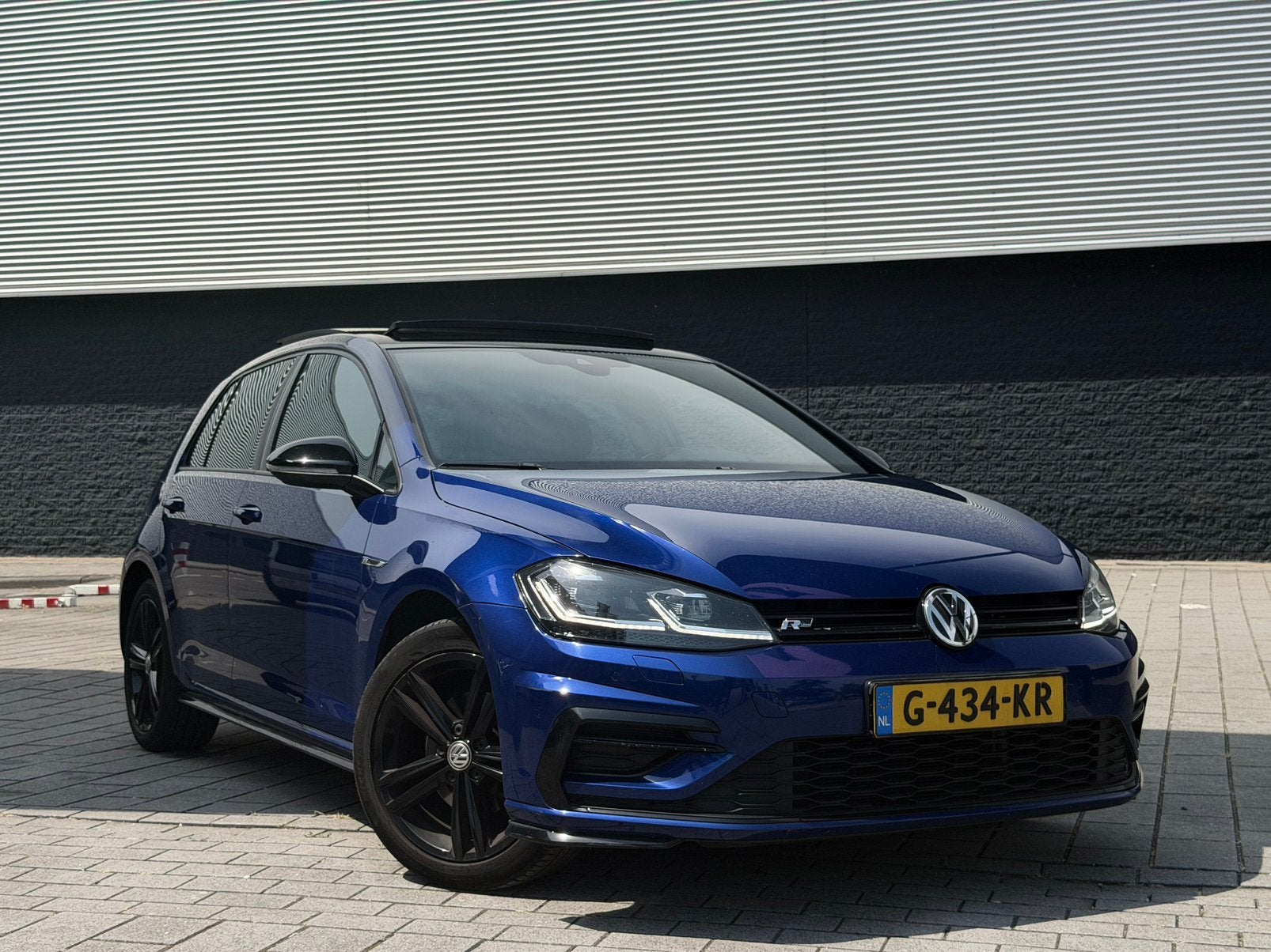 Volkswagen Golf 7.5 1.5 TSI 150pk7- DSG 2019, Auto's, 1498 cc, 4 cilinders, Blauw, 1240 kg