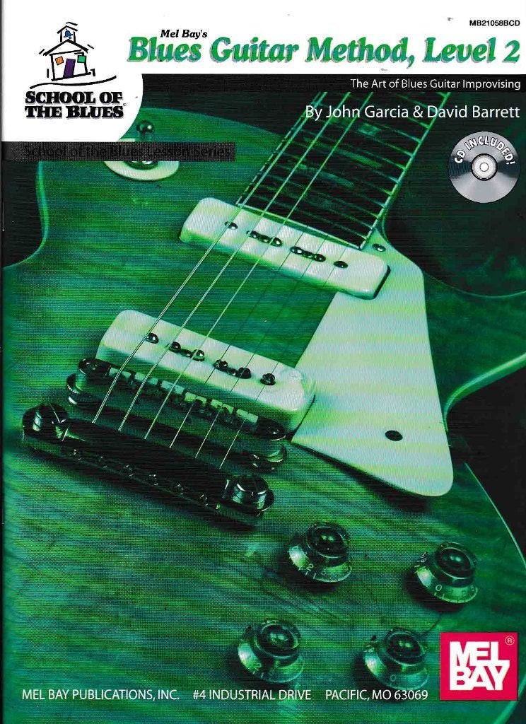 Blues Guitar Method  John Garcia David Barrett ( g2 ), Gitaar, Ophalen of Verzenden, Zo goed als nieuw, Blues