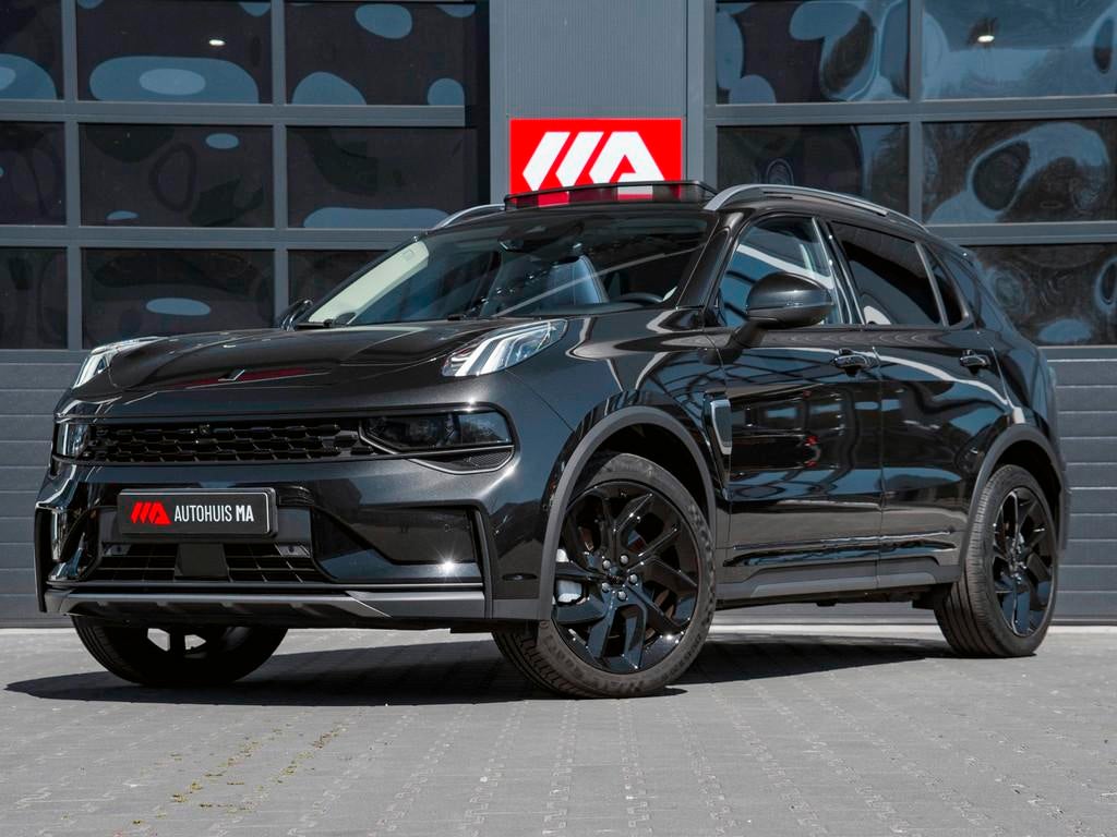 Lynk & Co 01 1.5 Black Edition Panoramadak|Camera|ACC|Stoelv, Automatische klimaatregeling, Stof, Met garantie (alle), Bedrijf