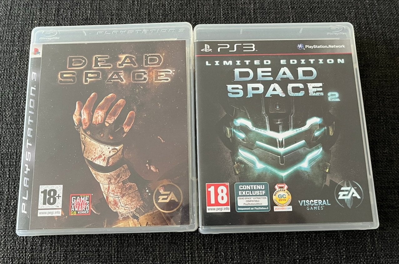 Dead space 1 & 2 PS3 Playstation 3, Spelcomputers en Games, Avontuur en Actie, Vanaf 18 jaar, 1 speler, Ophalen of Verzenden