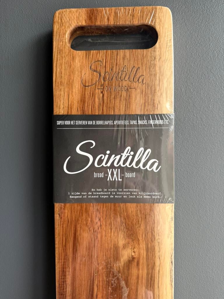 Scintilla XXL houten serveerplank – nieuw, Ophalen, Nieuw