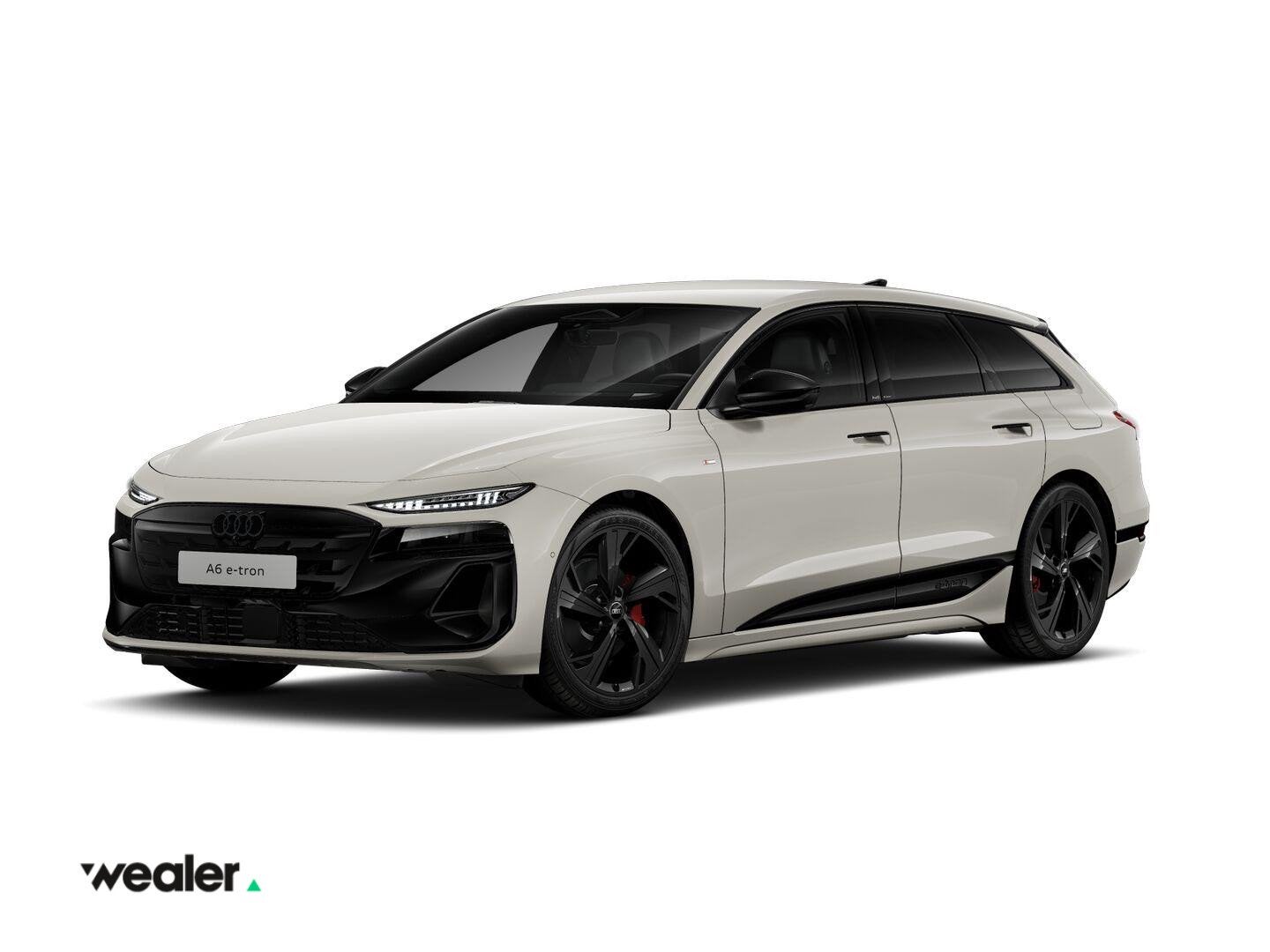Audi A6 e-tron Avant S edition (C1) e-tron 83 kWh 210 kW / 2, Auto's, Achterwielaandrijving, Verwarmde buitenspiegels, Zwart, Beige