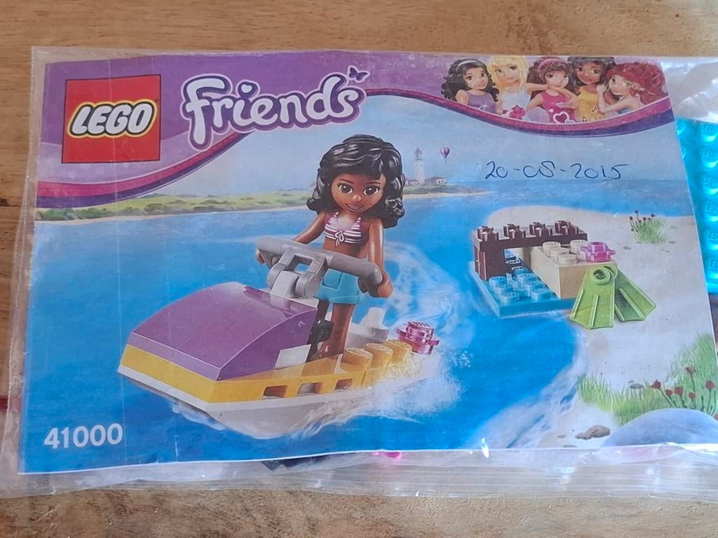 41000 Lego Friends Plezier op het water compleet met boekje, Ophalen of Verzenden, Zo goed als nieuw