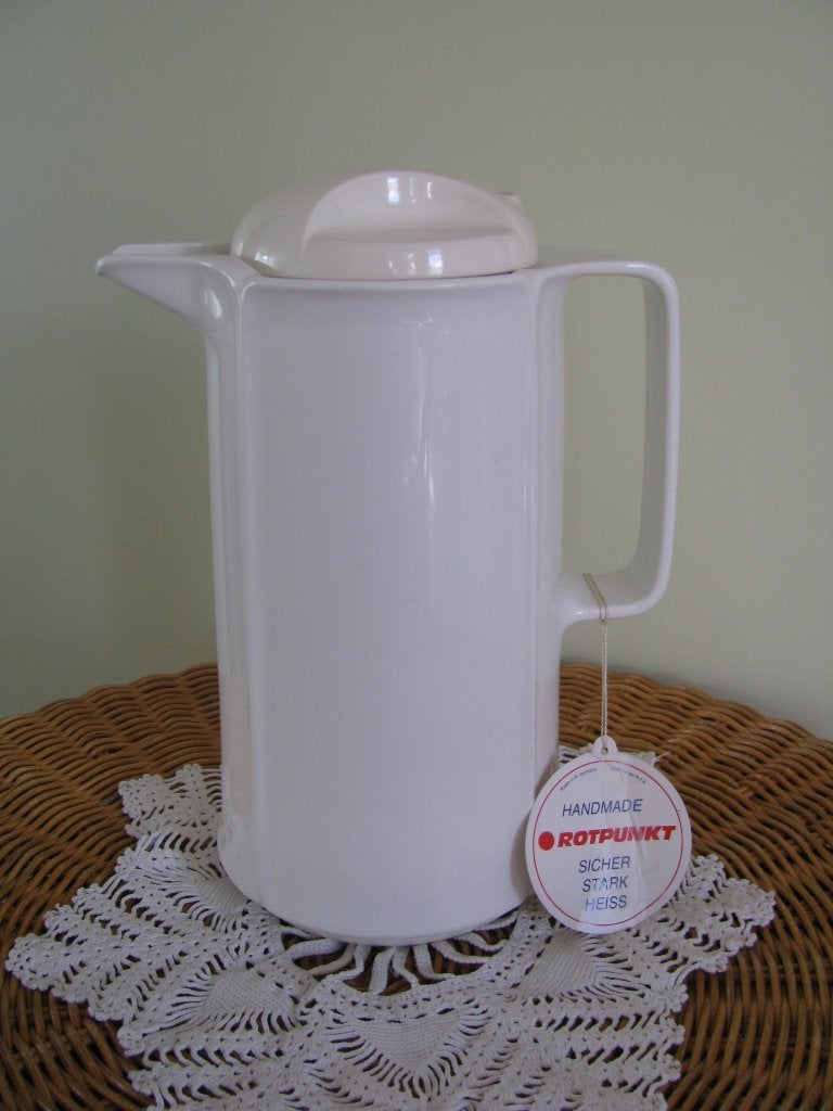 Thermoskan * Rotpunkt * 1 liter * ZGAN van TOEN *, Overige typen, Ophalen of Verzenden, Zo goed als nieuw