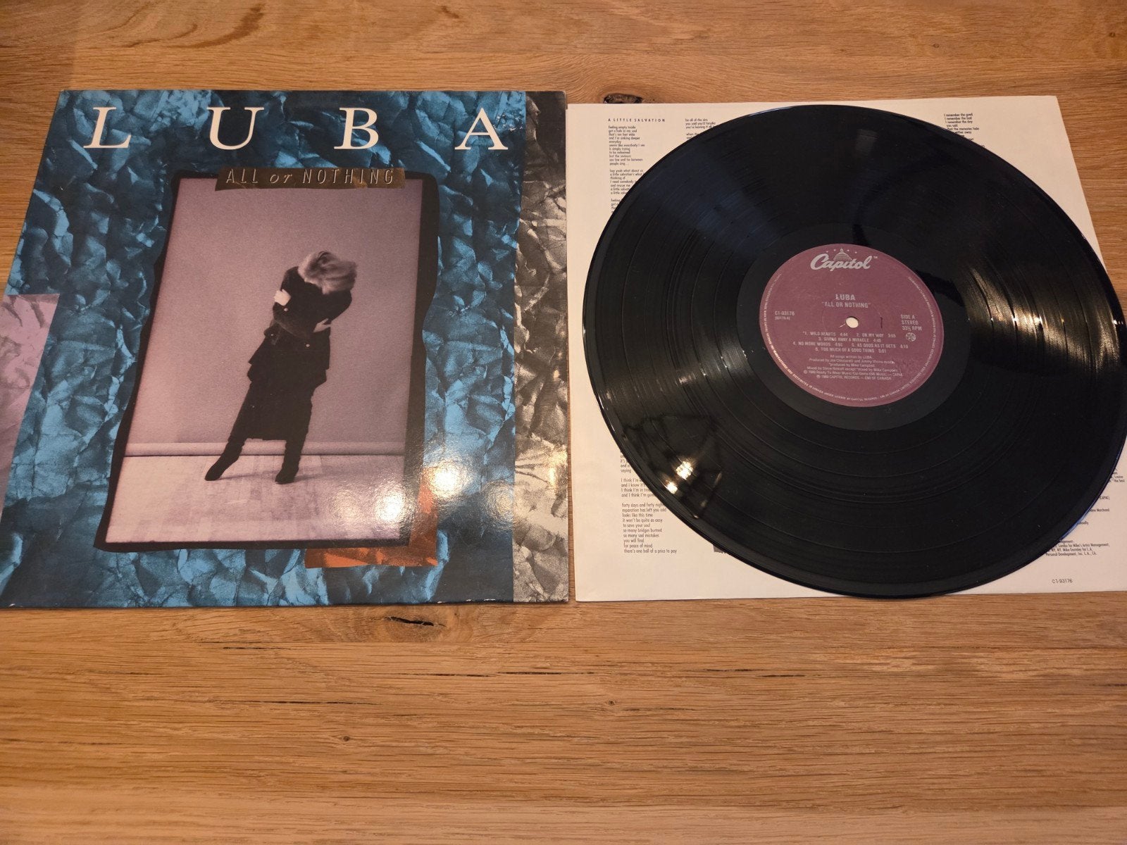 Luba all or nothing, Ophalen of Verzenden, LP