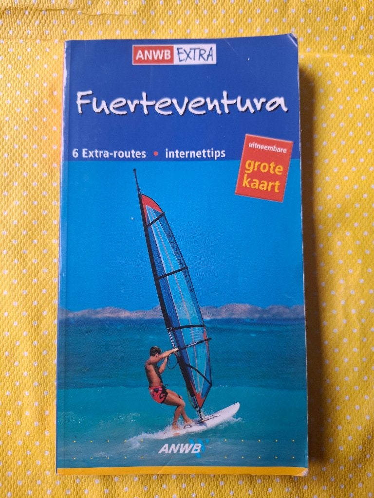 ANWB Extra Fuerteventura Reisgids met Grote Kaart, Boeken, Reisgidsen, Gelezen, Europa, Ophalen of Verzenden, Reisgids of -boek