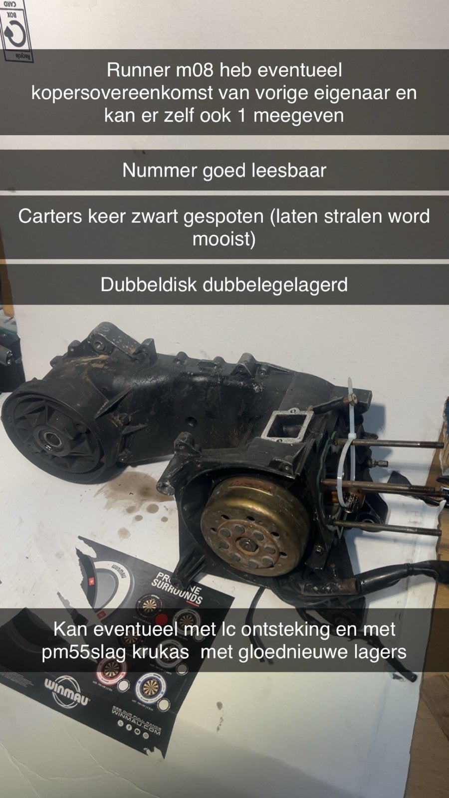 Runner M08 Blok - Dubbeldisk, Dubbelgelagerd, Ophalen of Verzenden, Gebruikt, Blok