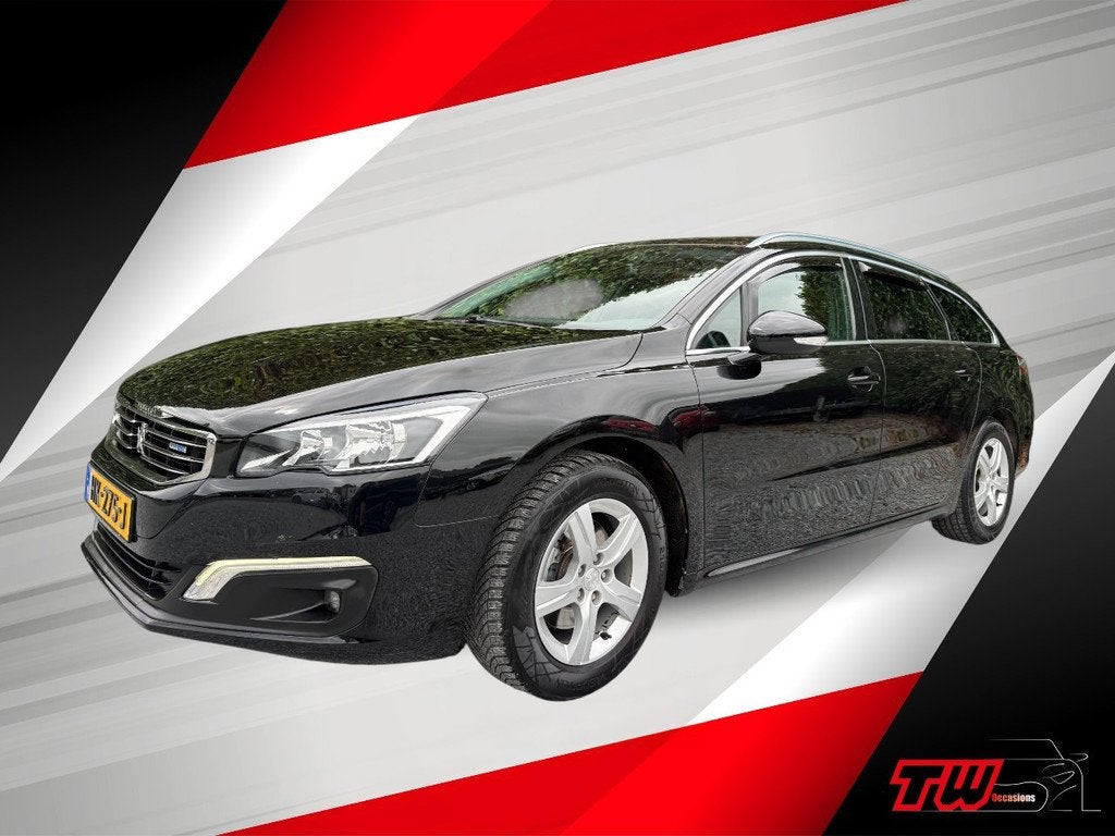 Peugeot 508 SW 2.0 BlueHDi Blue Lease Executive|PANO|CARPLAY, Auto's, Peugeot, Voorwielaandrijving, Gebruikt, Euro 6, 4 cilinders