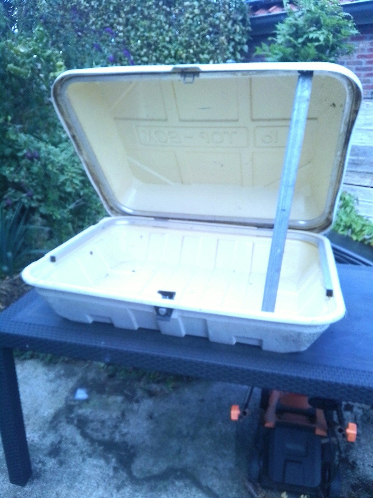 top box 6l, Auto diversen, Dakkoffers, Ophalen, Gebruikt