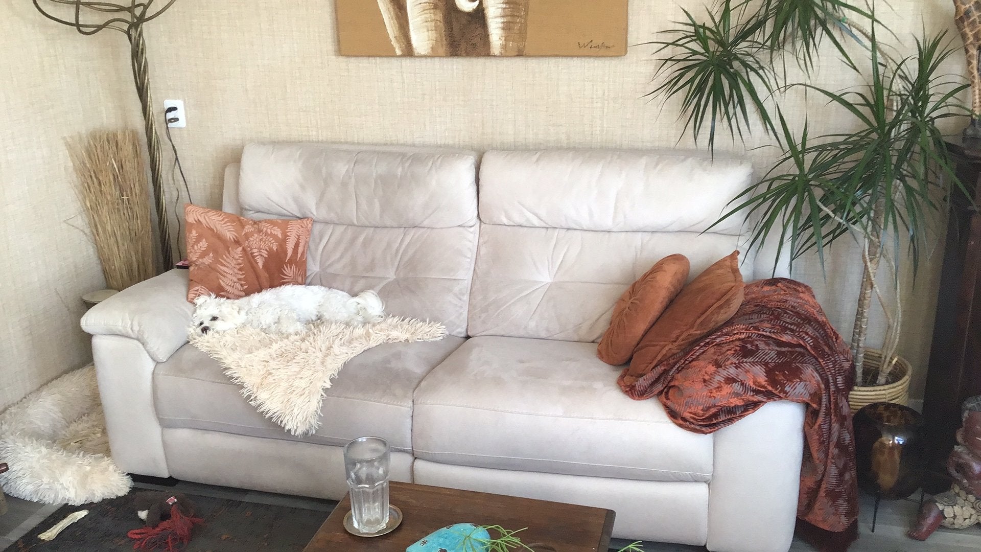 GRATIS.  Comfortabele 2-zitsbank met relaxfunctie, Huis en Inrichting, Ophalen, Gebruikt, Tweepersoons, 75 tot 100 cm