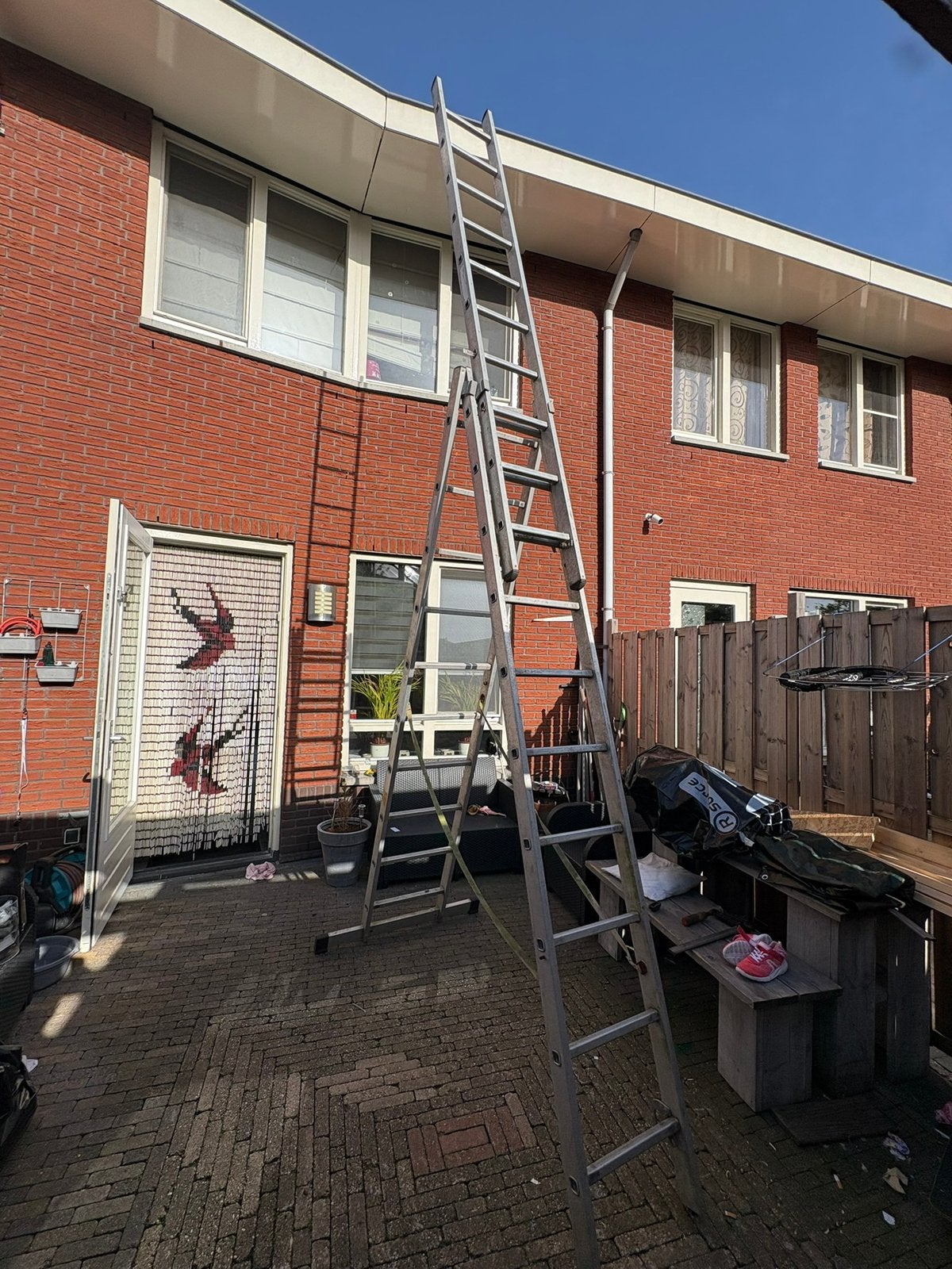 Zarges Z300  ladder, Ophalen, Gebruikt, Ladder, 4 meter of meer