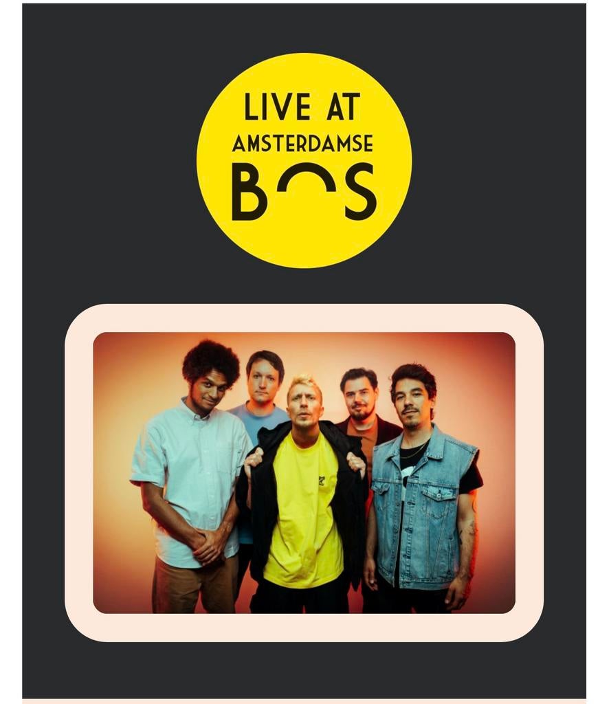 7x concert Chef’Special Live @Amsterdamse Bos 9-5 avondshow, Tickets en Kaartjes, Drie personen of meer