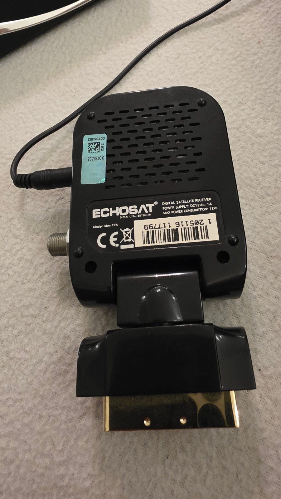 Te koop: Echosat SPY‑C1 Mini digitale satellietontvanger, Ophalen of Verzenden